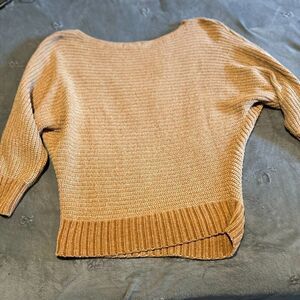 Forever 21 Sweater Womens Size L Boat Neck Pullover Dolman Sleeve       B2